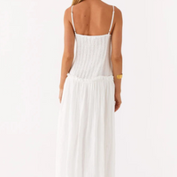 - Vestido largo de talle bajo