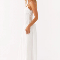 - Vestido largo de talle bajo