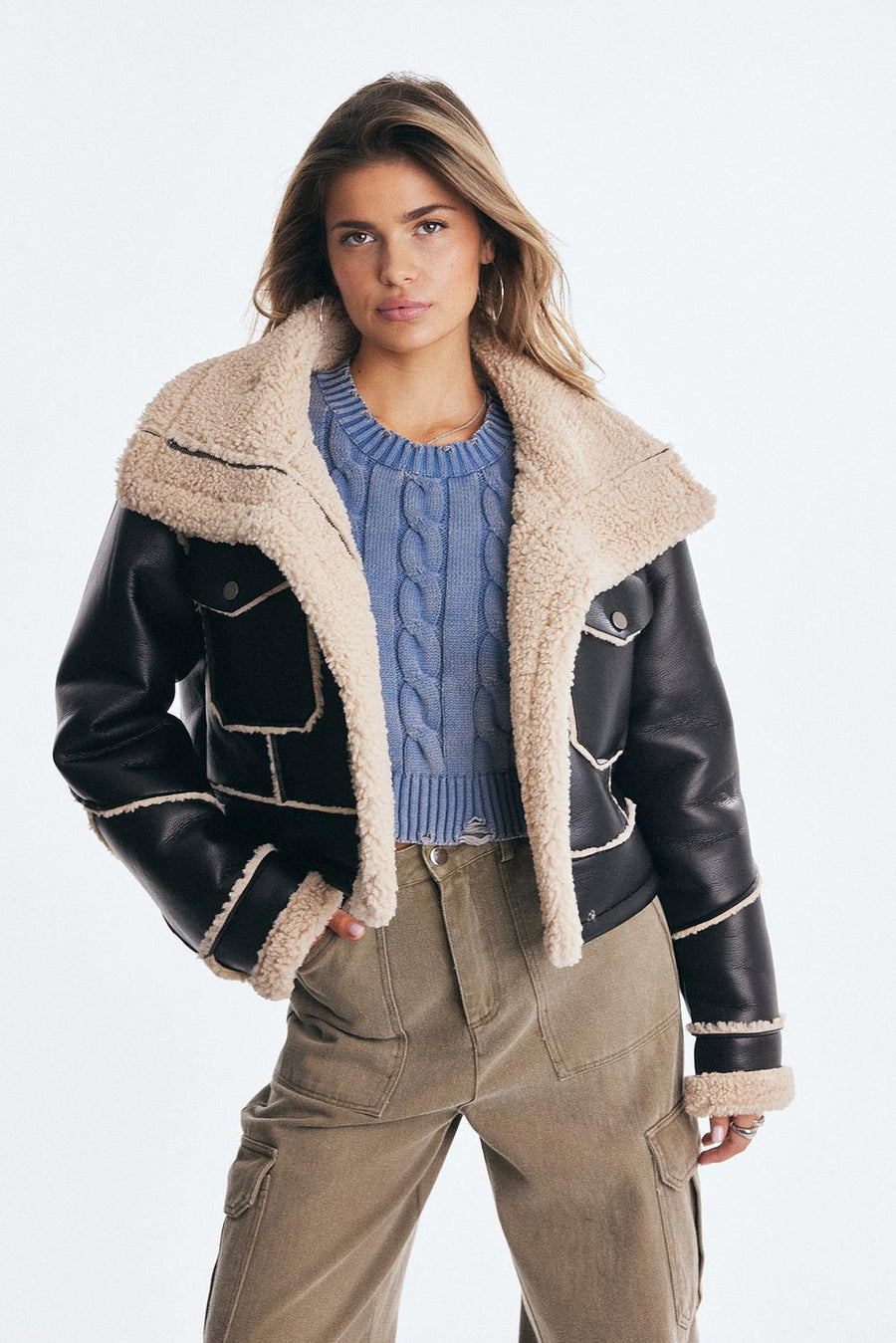 - Veste Shearling