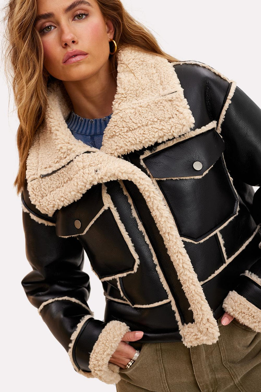 - Veste Shearling