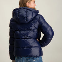 - Abrigo de plumas mate