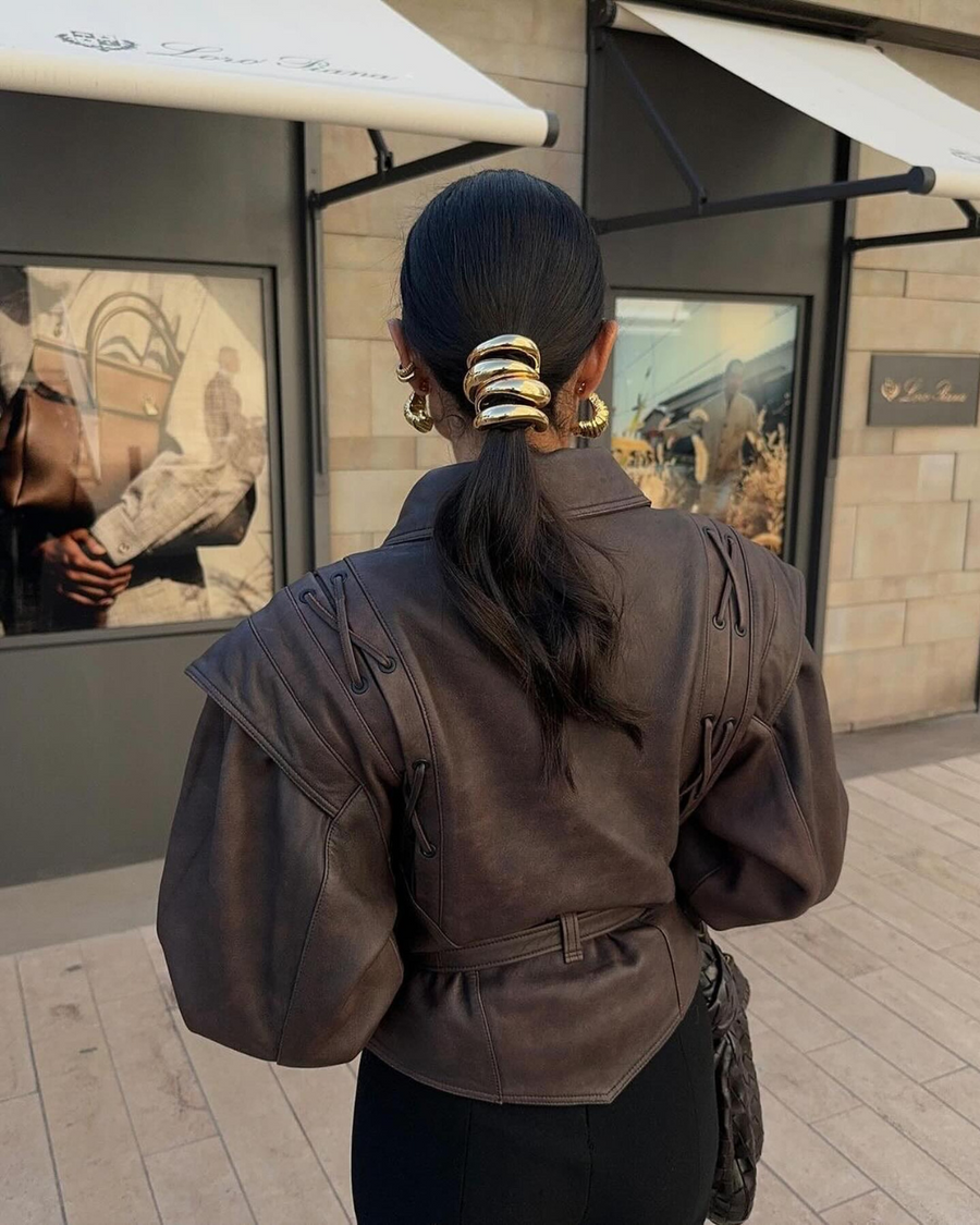 - Chaqueta Corset de Cuero