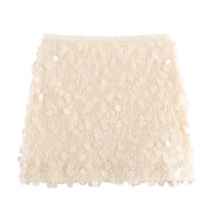 - Minifalda de lentejuelas