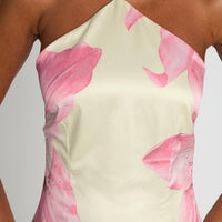 - Vestido corto de flores