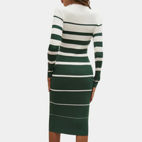 - Vestido Rayado Chic