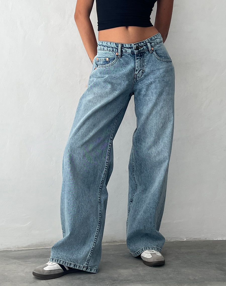 - Jeans de tiro bajo