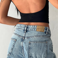 - Jeans de tiro bajo