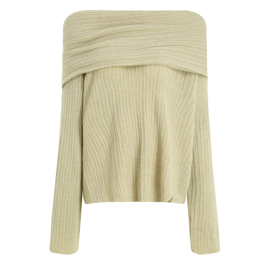 SUÉTER OFF-SHOULDER