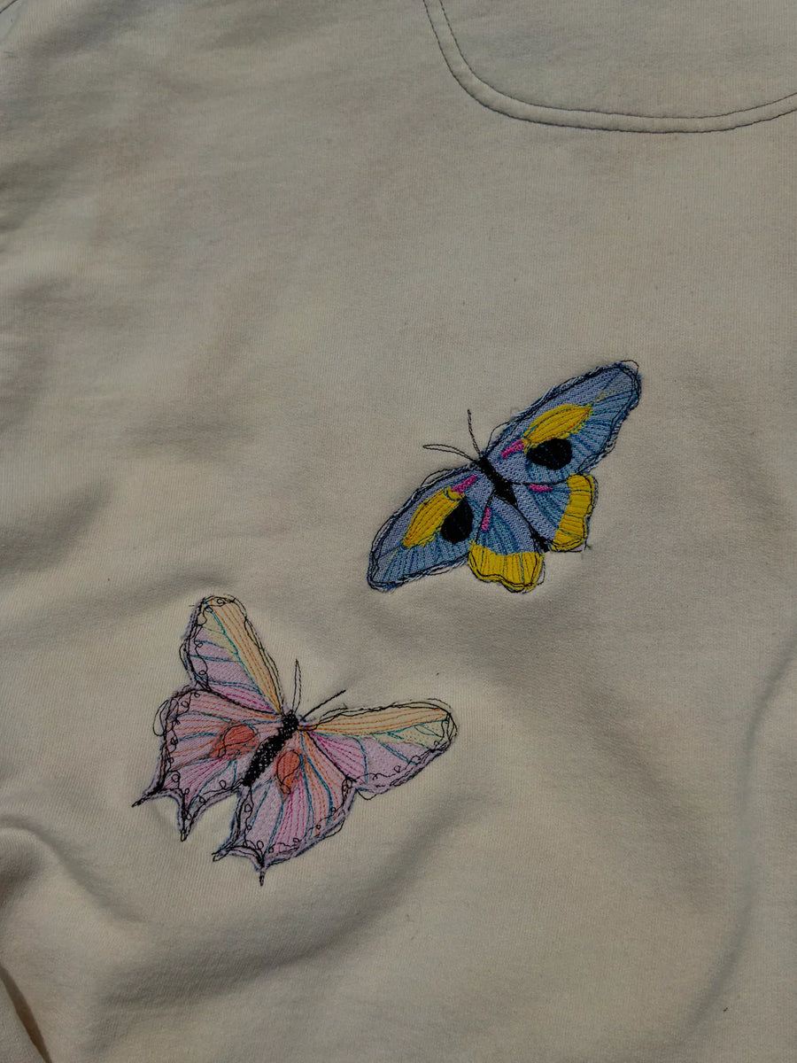 - Sudadera con capucha floral